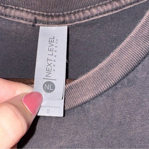 Women's Next Level Apparel ACL Festival Dark Grey Short Sleeve Graphic Tee - Picture 5 of 8